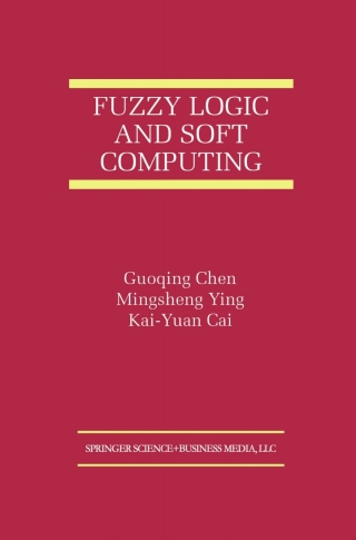 Imagen de portada: Fuzzy Logic and Soft Computing 1st edition 9781461552611