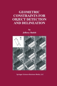 Omslagafbeelding: Geometric Constraints for Object Detection and Delineation 9781461374053