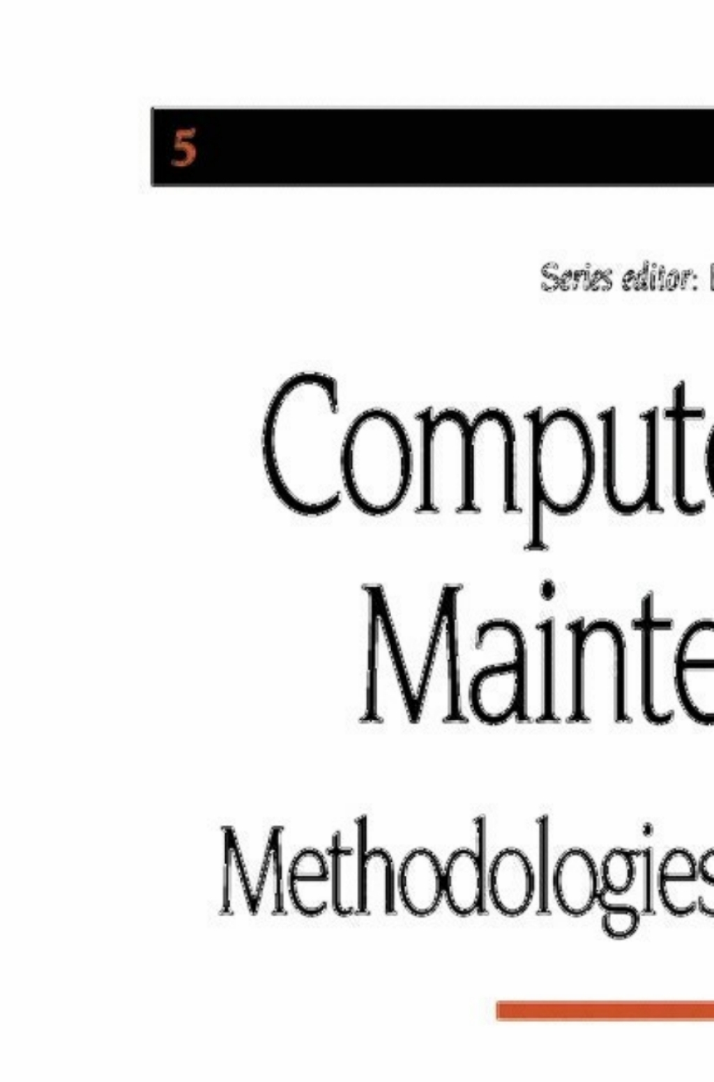 Computer-aided Maintenance Methodologies and Practices 1st Edition