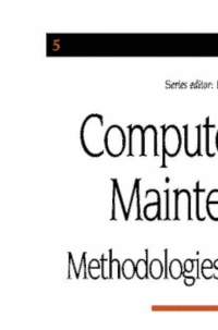 Cover image: Computer-aided Maintenance 1st edition 9780412629709