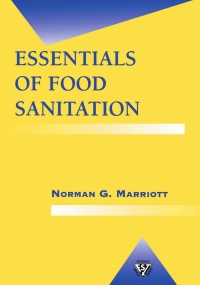 Imagen de portada: Essentials of Food Sanitation 9780412080111