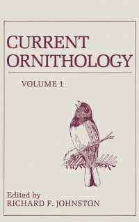 Cover image: Current Ornithology 9780306413391