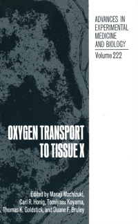 Imagen de portada: Oxygen Transport to Tissue X 9780306427954