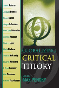 Imagen de portada: Globalizing Critical Theory 9780742534490