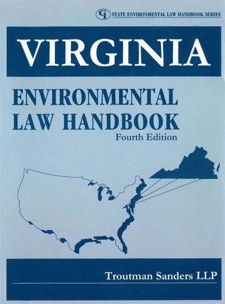 Cover image: Virginia Environmental Law Handbook 4th edition 9780865871687