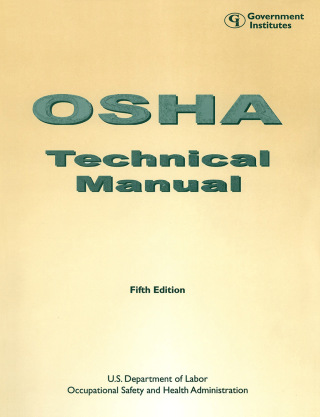 Cover image: OSHA Technical Manual 5th edition 9780865876743