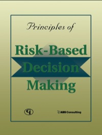 Immagine di copertina: Principles of Risk-Based Decision Making 9780865879089