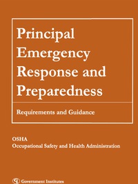 Imagen de portada: Principal Emergency Response and Preparedness 1st edition 9781605902630
