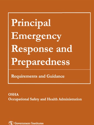 Cover image: Principal Emergency Response and Preparedness 1st edition 9781605902630