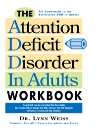 Imagen de portada: The Attention Deficit Disorder in Adults Workbook 9780878338504