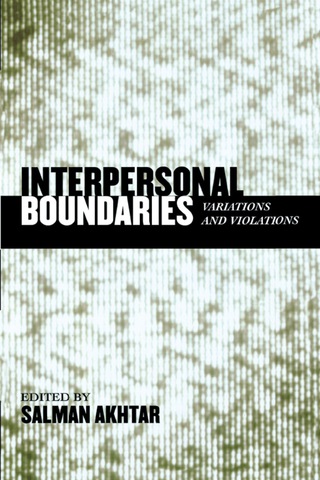 Cover image: Interpersonal Boundaries 1st edition 9780765704023
