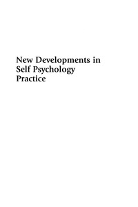 صورة الغلاف: New Developments in Self Psychology Practice 9780765704368