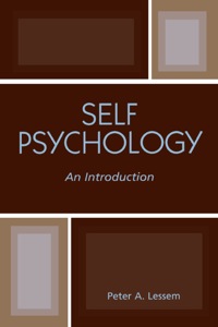 Cover image: Self Psychology 9780765703804