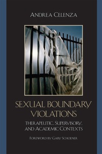 Cover image: Sexual Boundary Violations 9780765708533