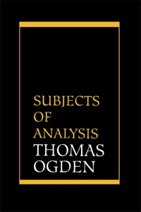 Cover image: Subjects of Analysis 9781568218038