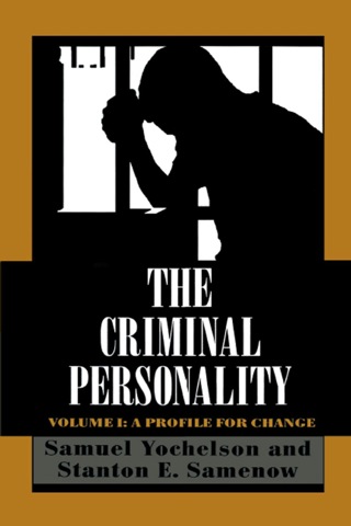 Cover image: The Criminal Personality 1st edition 9781568211053