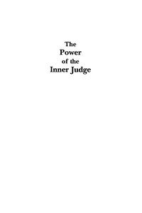 Cover image: The Power of the Inner Judge 9780765701770