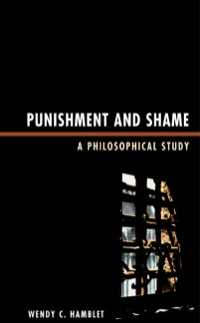 Imagen de portada: Punishment and Shame 9780739149362