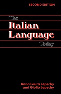 Cover image: The Italian Language Today 2nd edition 9780941533225
