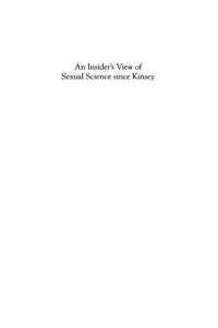 Cover image: An Insider's View of Sexual Science since Kinsey 9780742546523
