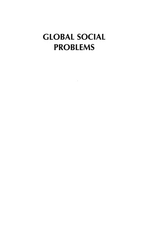 صورة الغلاف: Global Social Problems 9780742548039