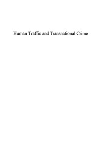 Imagen de portada: Human Traffic and Transnational Crime 9780742530294