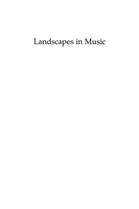 Immagine di copertina: Landscapes in Music 9780742541153