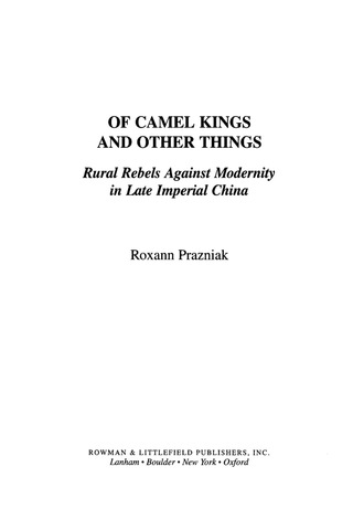表紙画像: Of Camel Kings and Other Things 9780847690060