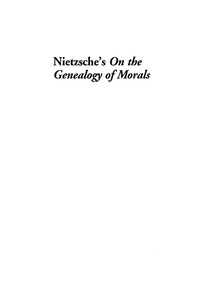 Imagen de portada: Nietzsche's On the Genealogy of Morals 9780742542624