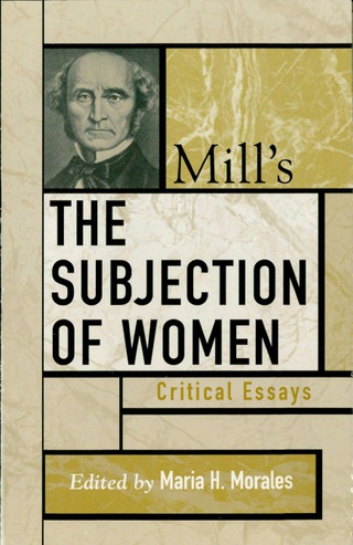 Omslagafbeelding: Mill's The Subjection of Women 1st edition 9780742535183