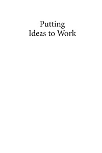 Cover image: Putting Ideas to Work 9780742548909