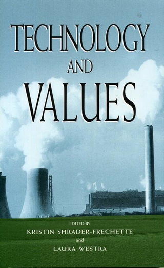 Immagine di copertina: Technology and Values 9780847686308