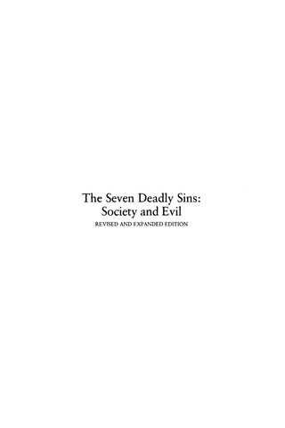 Cover image: Seven Deadly Sins 9780930390822