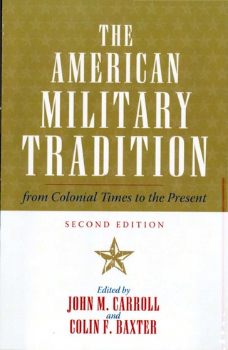 Cover image: The American Military Tradition 2nd edition 9780742544277