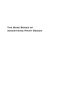 Imagen de portada: The Bare Bones of Advertising Print Design 9780742529618