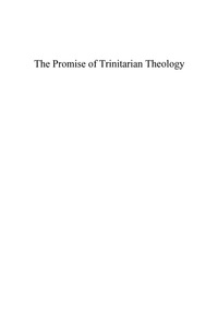 Immagine di copertina: The Promise of Trinitarian Theology 9780742512931