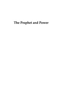 Cover image: The Prophet and Power 9780742538313