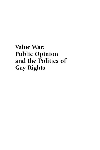 Cover image: Value War 9780742562103
