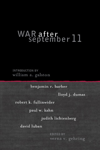 Cover image: War after September 11 9780742514676
