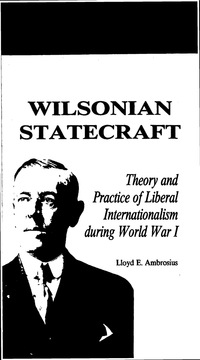 Cover image: Wilsonian Statecraft 9780842023931