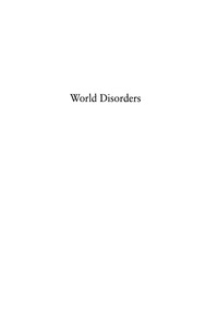 Titelbild: World Disorders 9780847685752