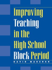 Imagen de portada: Improving Teaching in the High School Block Period 9780810839236