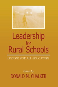 Cover image: Leadership for Rural Schools 9780810844360