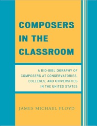 Imagen de portada: Composers in the Classroom 9780810877757