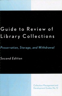 Titelbild: Guide to Review of Library Collections 9780810845107