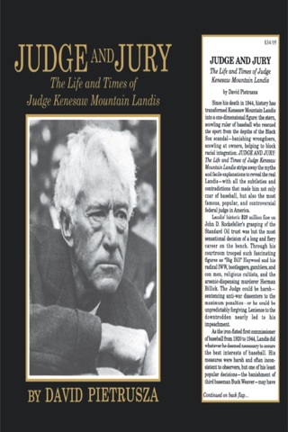 Cover image: Judge and Jury 9781888698091