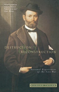 Titelbild: Destruction and Reconstruction 9781879941212