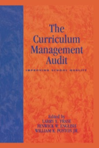 صورة الغلاف: The Curriculum Management Audit 9780810839311