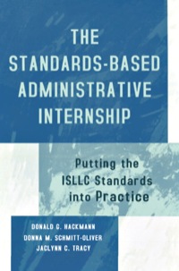 Titelbild: The Standards-Based Administrative Internship 9780810844261