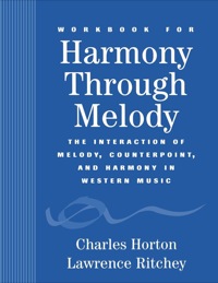 Titelbild: Workbook for Harmony Through Melody 9781880157657